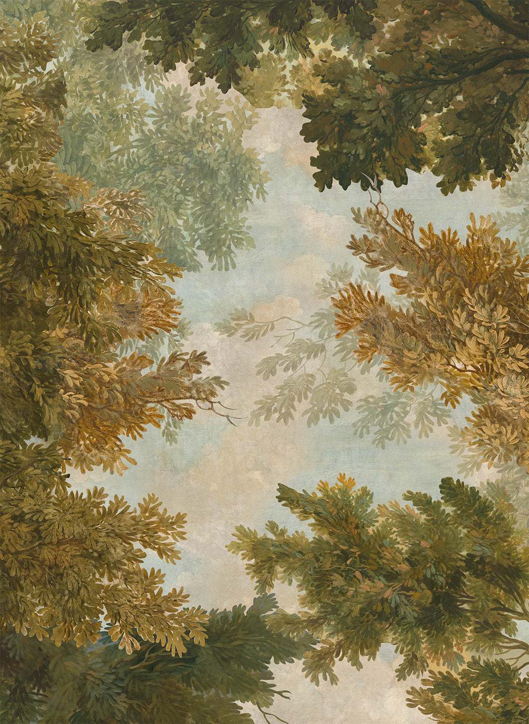 Goblin kitchen towels in Premium Linen with digitally printed design, styled view