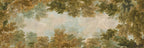 Goblin Runner Premium Linen with playful woodland fantasy print, 50x150 cm