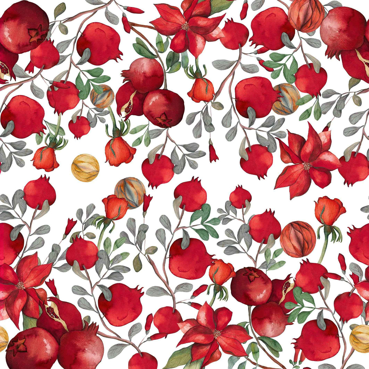 Grenade Fabric by the Meter Cotton Satin - The Napking