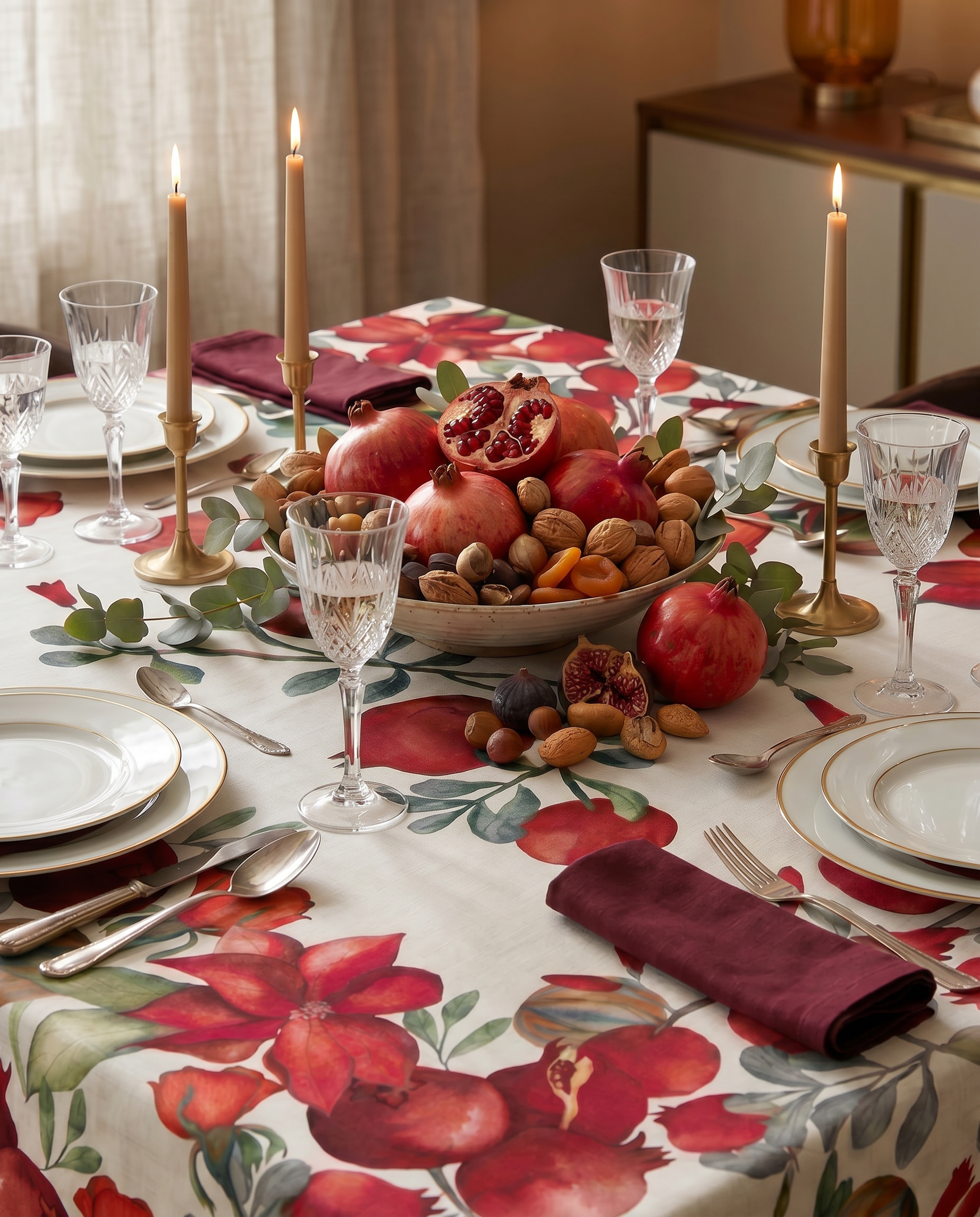 Grenade Tablecloth Cotton Satin