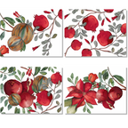 Grenade Set of 4 Placemats Cotton Satin - The Napking