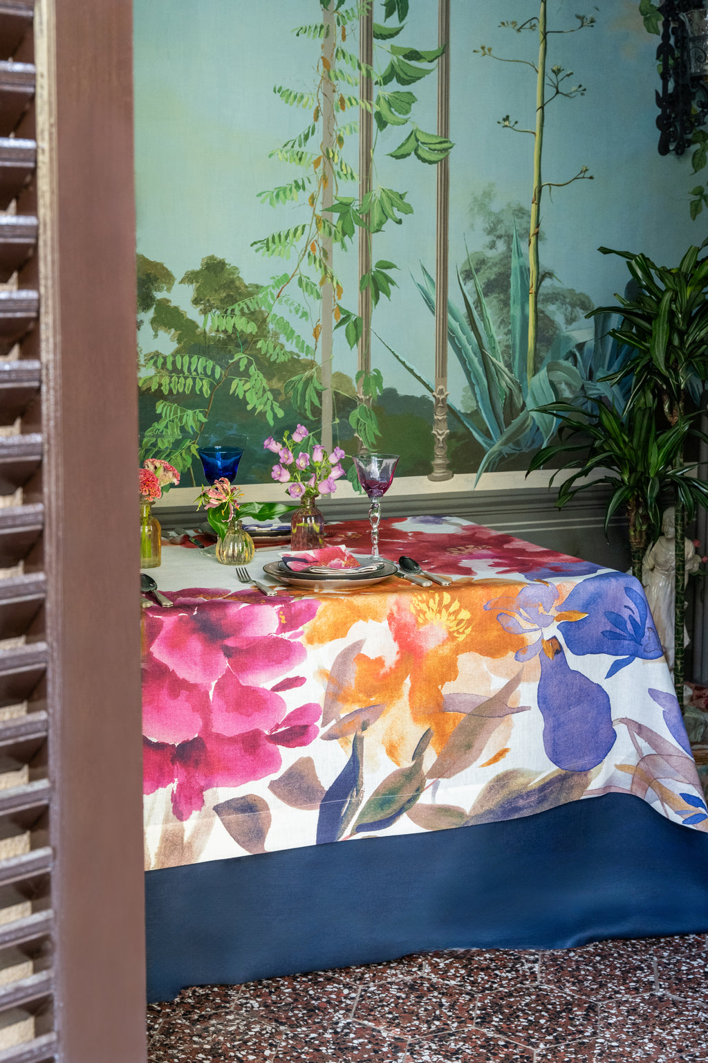 Tablecloths Hanami 100% Made in Italy