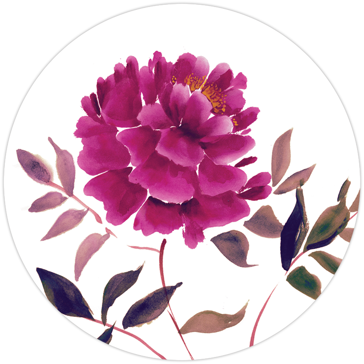 Set of 2 coasters Hanami wood cork – 100% Made in Italy - The Napking