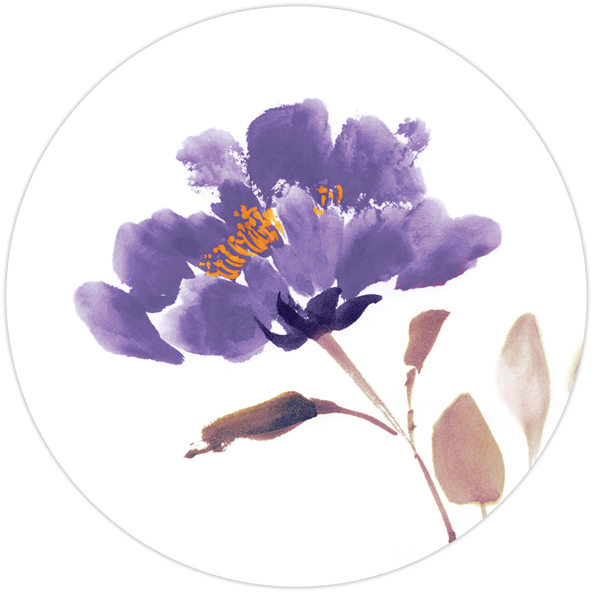 Set of 2 coasters Hanami wood cork – 100% Made in Italy - The Napking