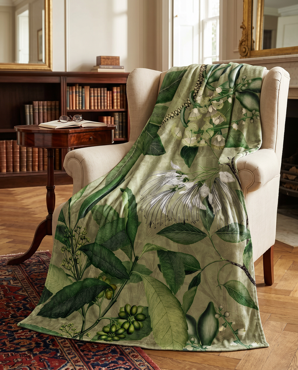 Hedycarya Plaid Velvet