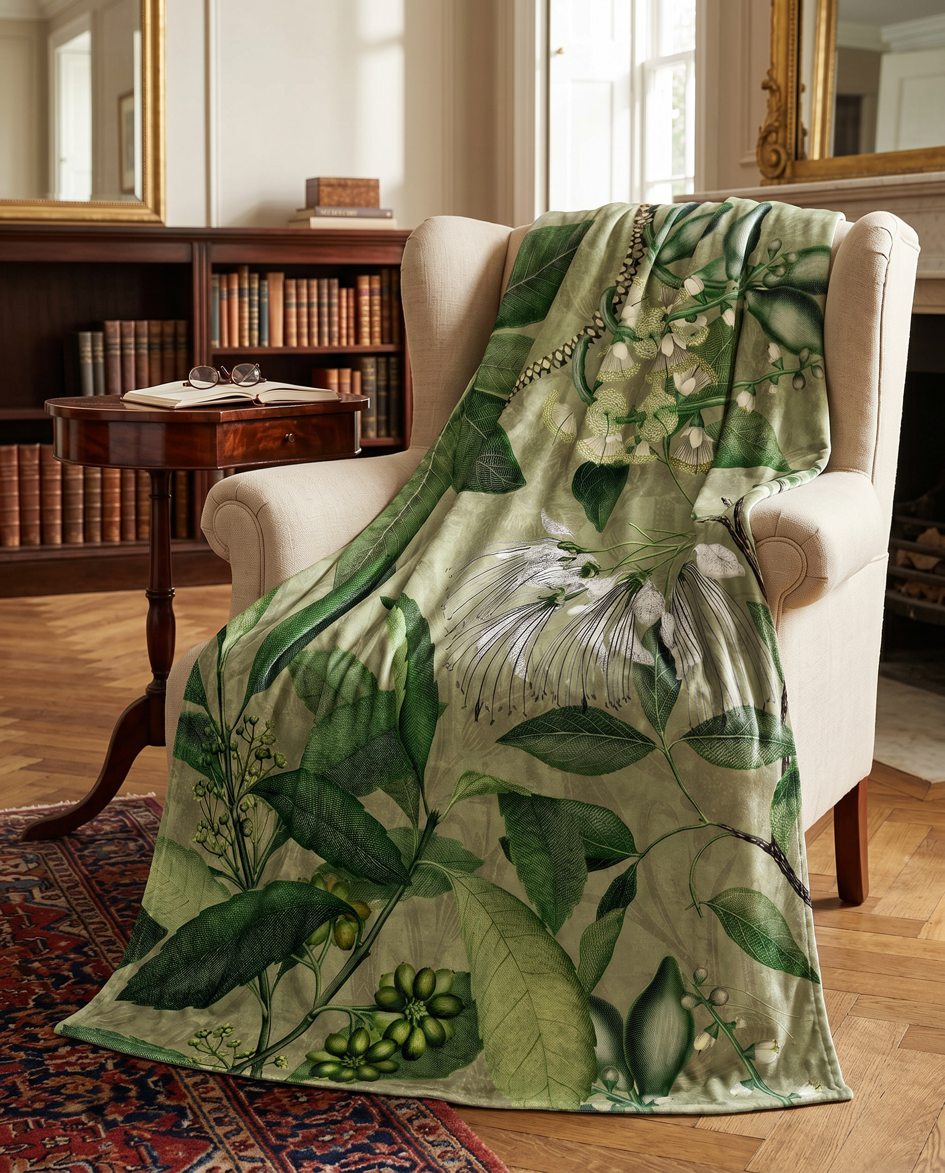 Hedycarya Plaid Velvet