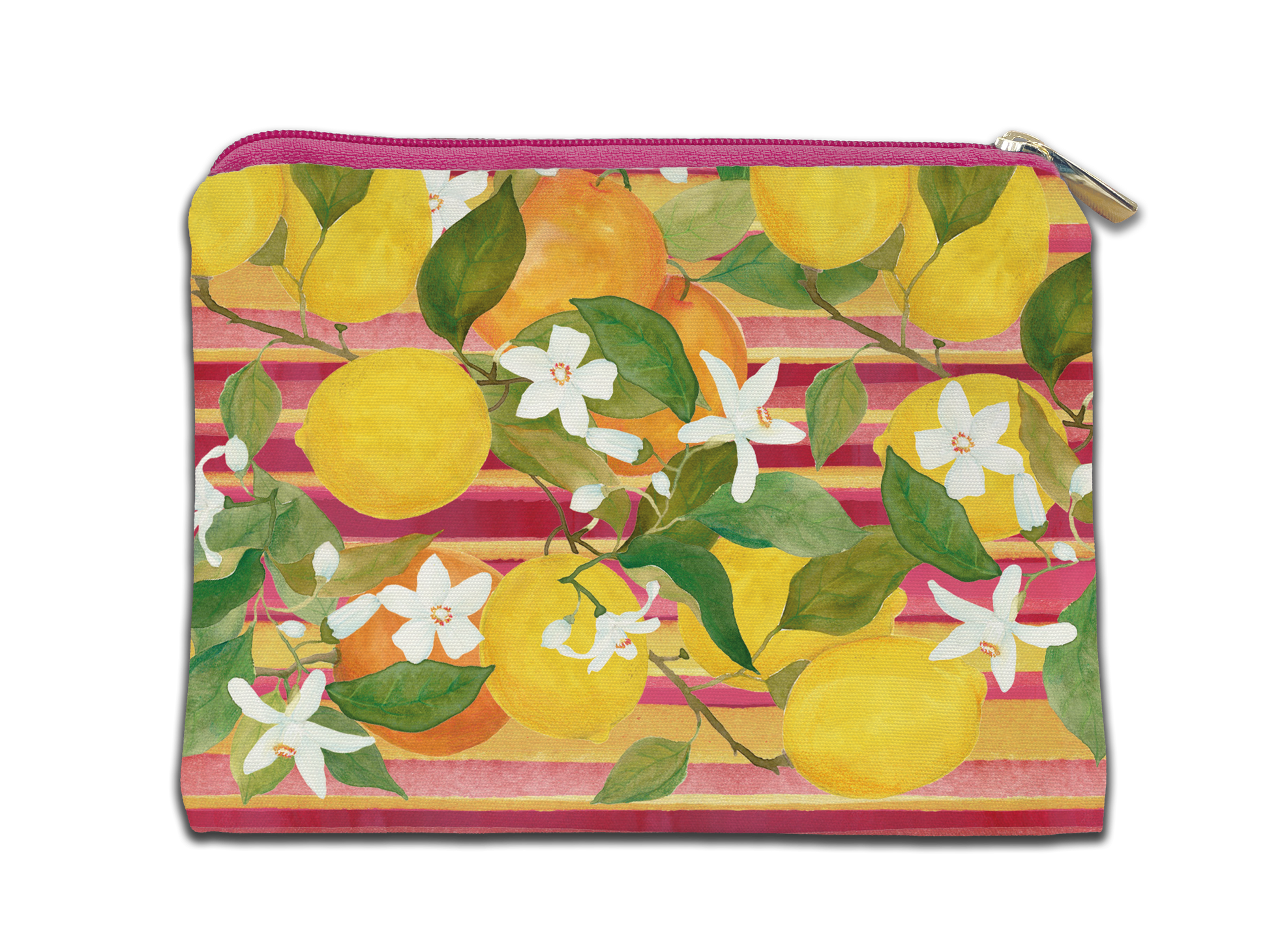 Cotton Trousse «Ibiscus», 100% Made in Italy