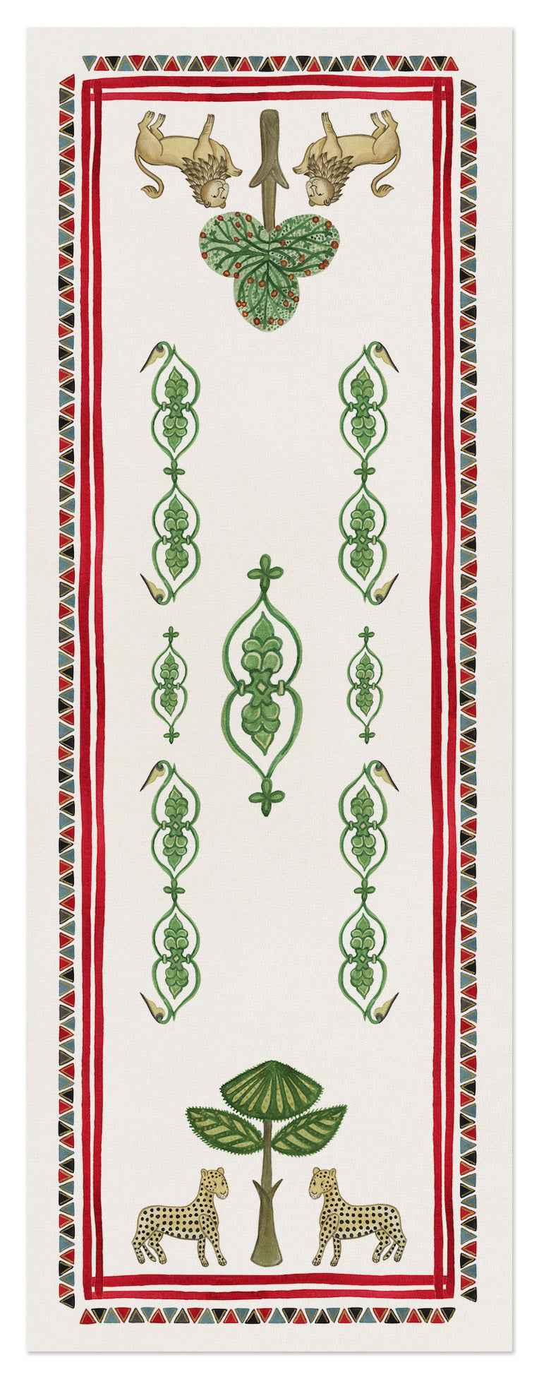 Linen Runner «I Normanni» 100% Made in Italy