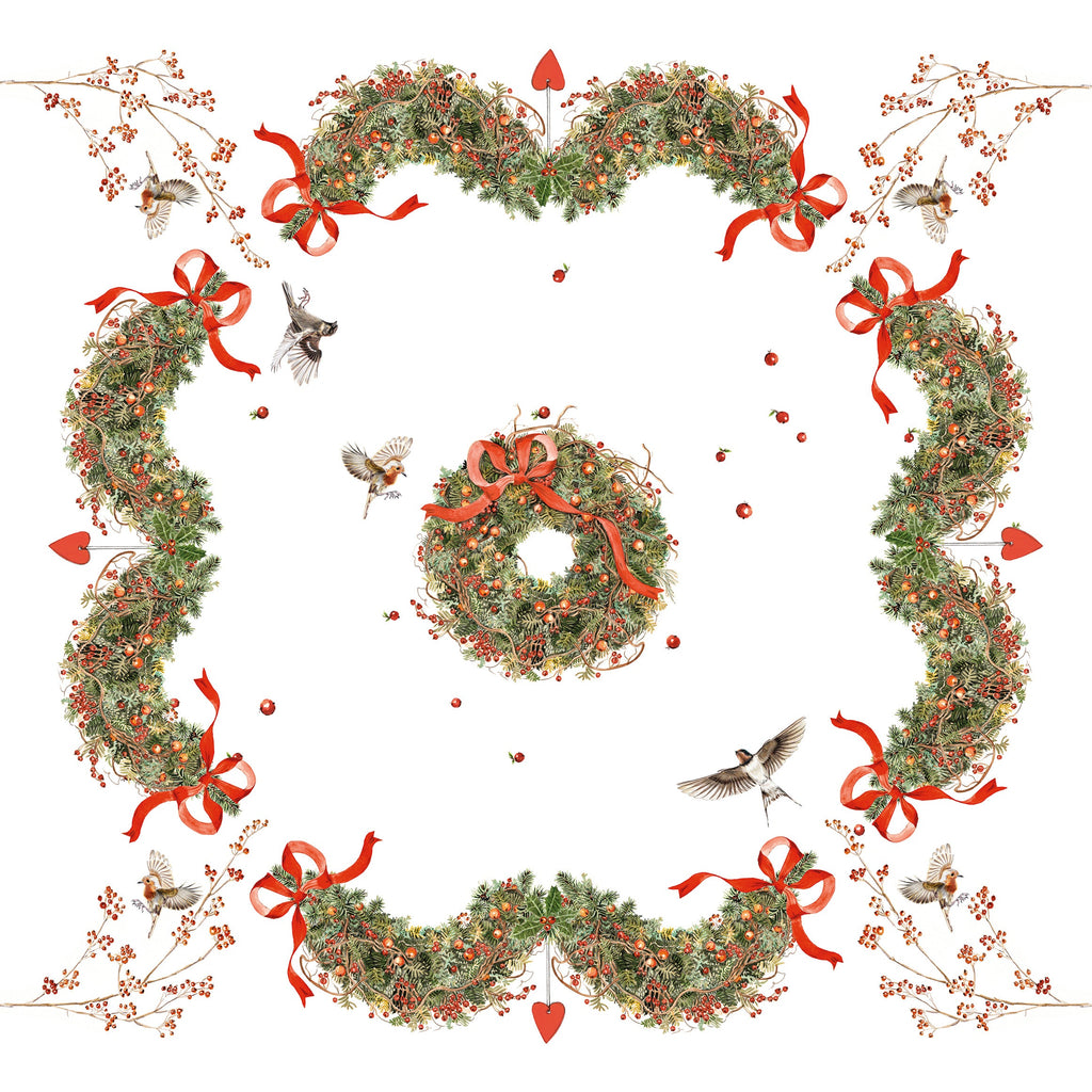 Tovaglia in lino «Janine», 100% Made in Italy