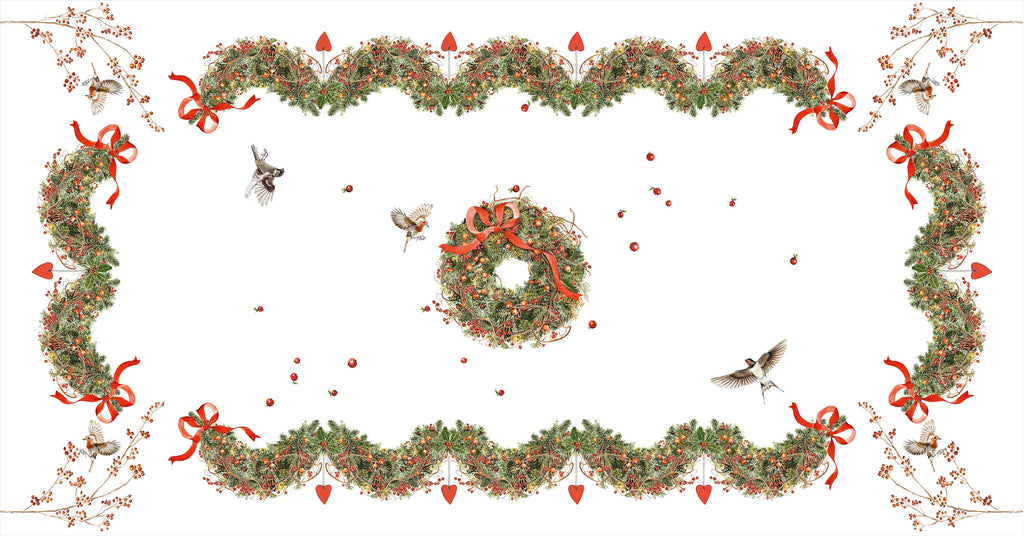 Tovaglia in lino «Janine», 100% Made in Italy