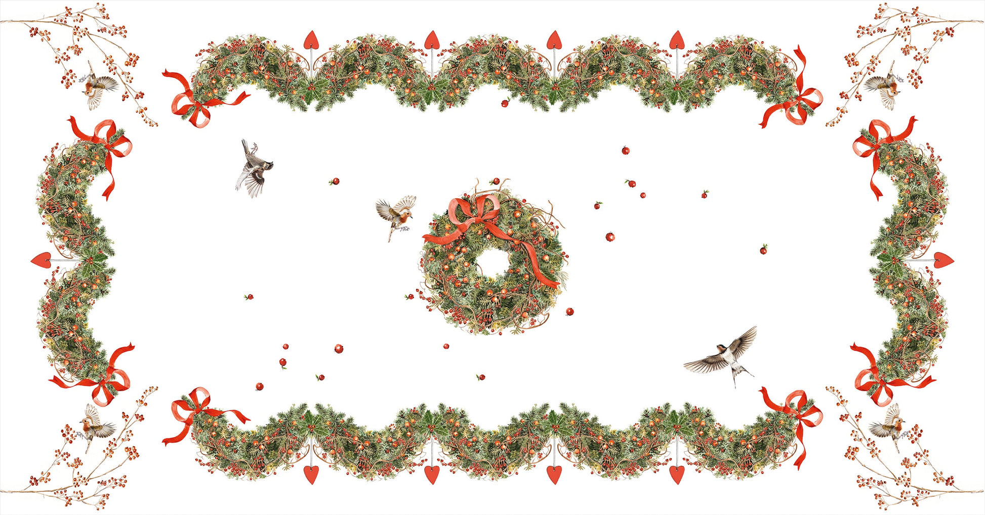 Tovaglia in lino «Janine», 100% Made in Italy