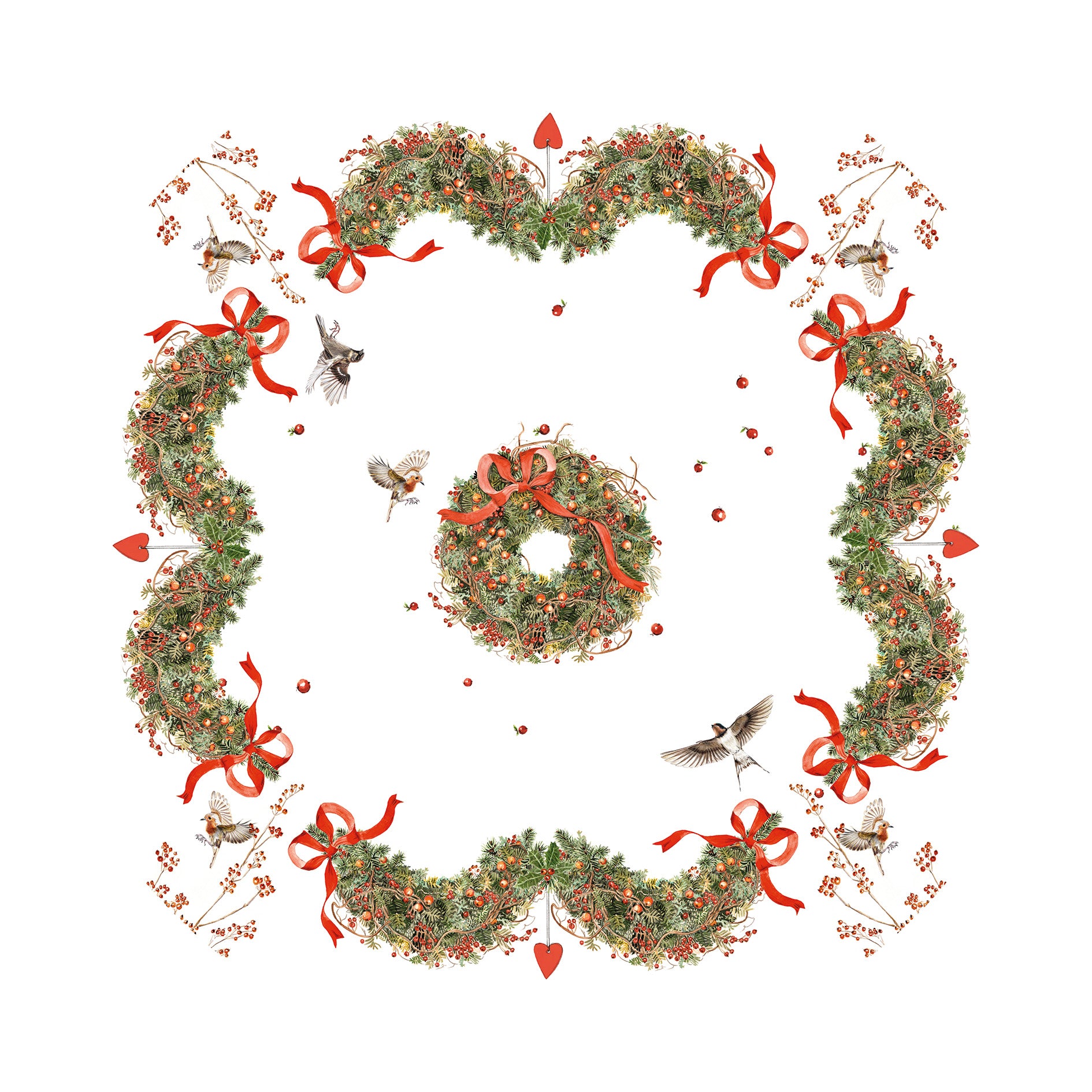 Tovaglia in lino «Janine», 100% Made in Italy