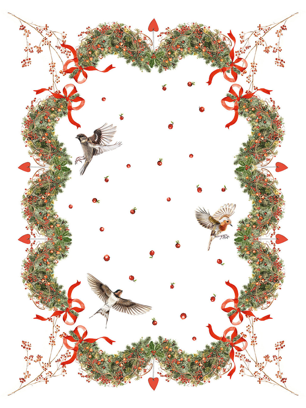 Kitchen Towels «Janine», 100% Made in Italy