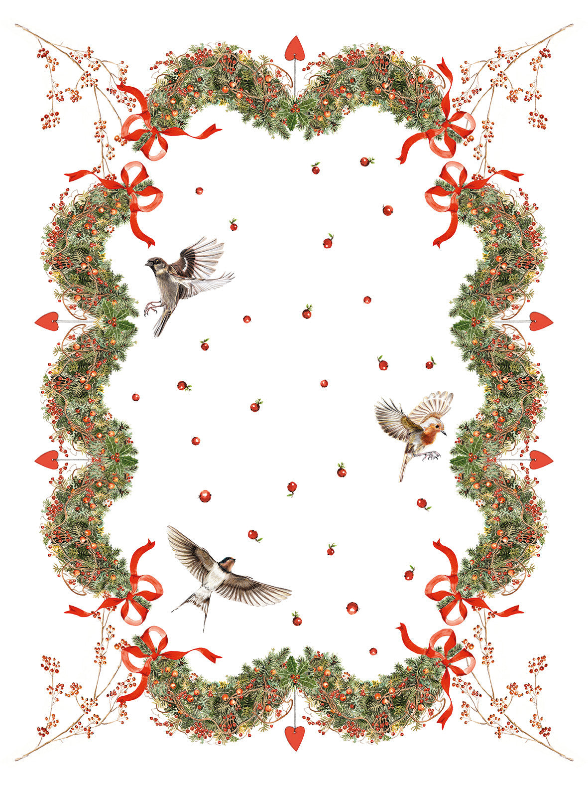 Kitchen Towels «Janine», 100% Made in Italy