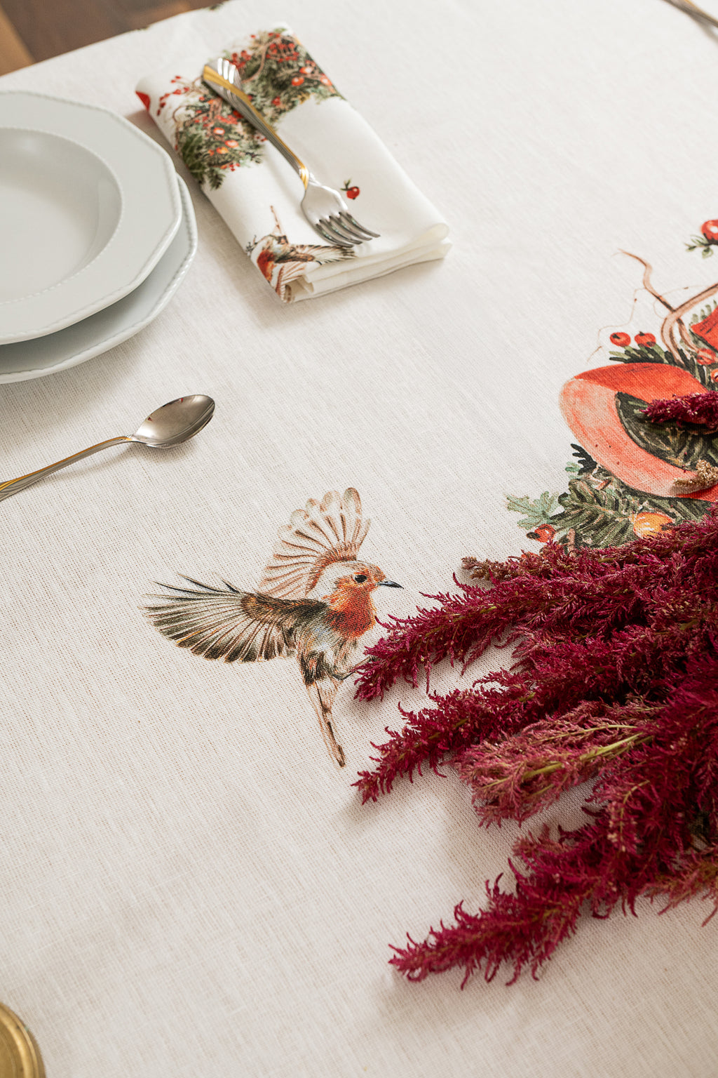 Set 4 tovaglioli «Janine» 100% Made in Italy