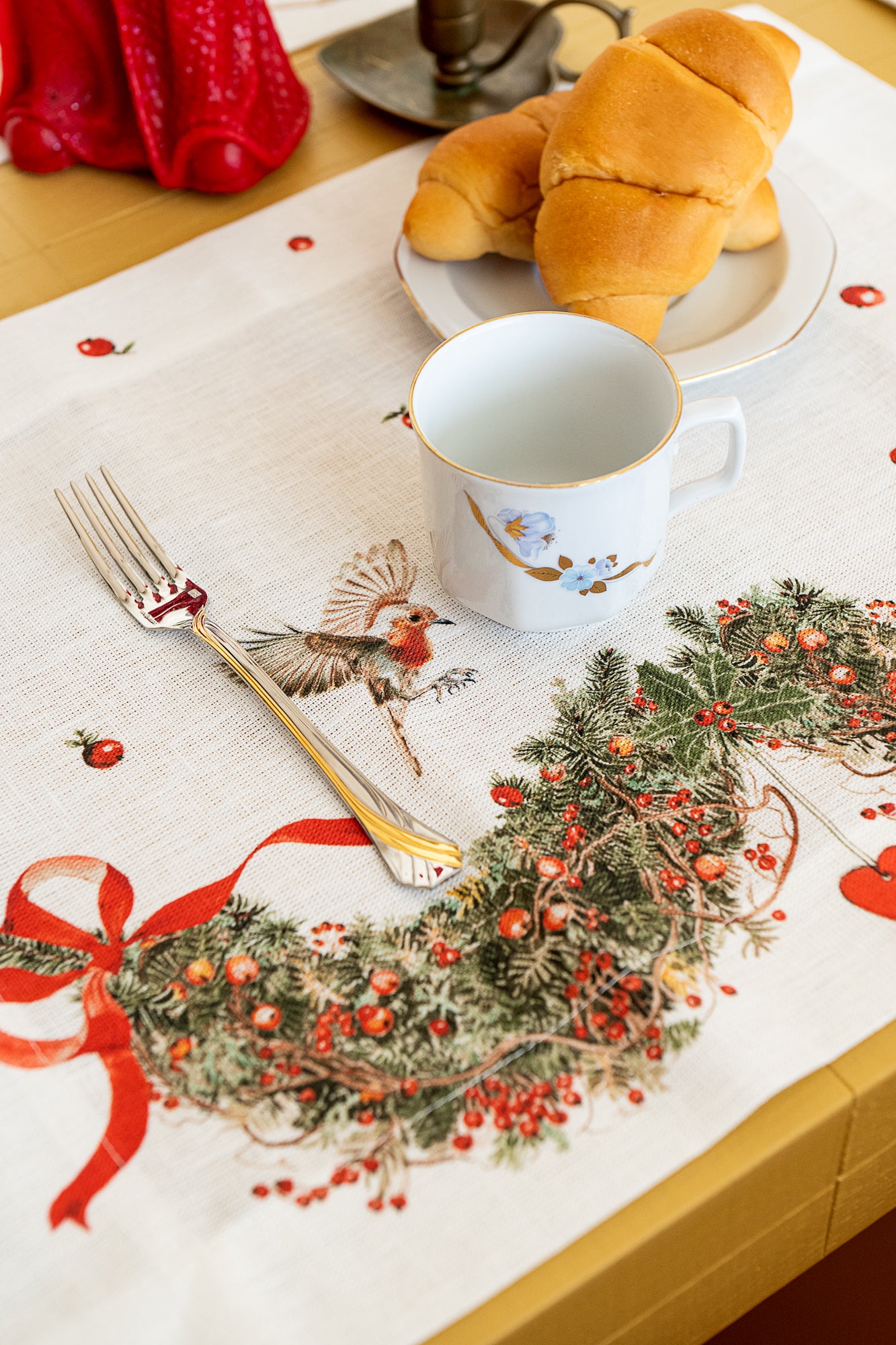 Set 4 Tovagliette «Janine» Lino 100% Made in Italy