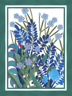 Kitchen Towels Jardin Magique 100% Made in Italy