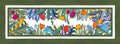 Runner Cotone Raso Jardin Magique 100% Made in Italy