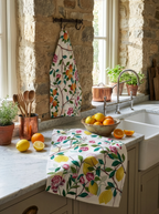 Kitchen Towels Les Agrumes, Premium Quality Linen