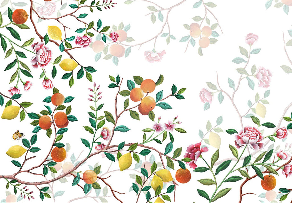 Premium Linen Tablecloth Les Agrumes