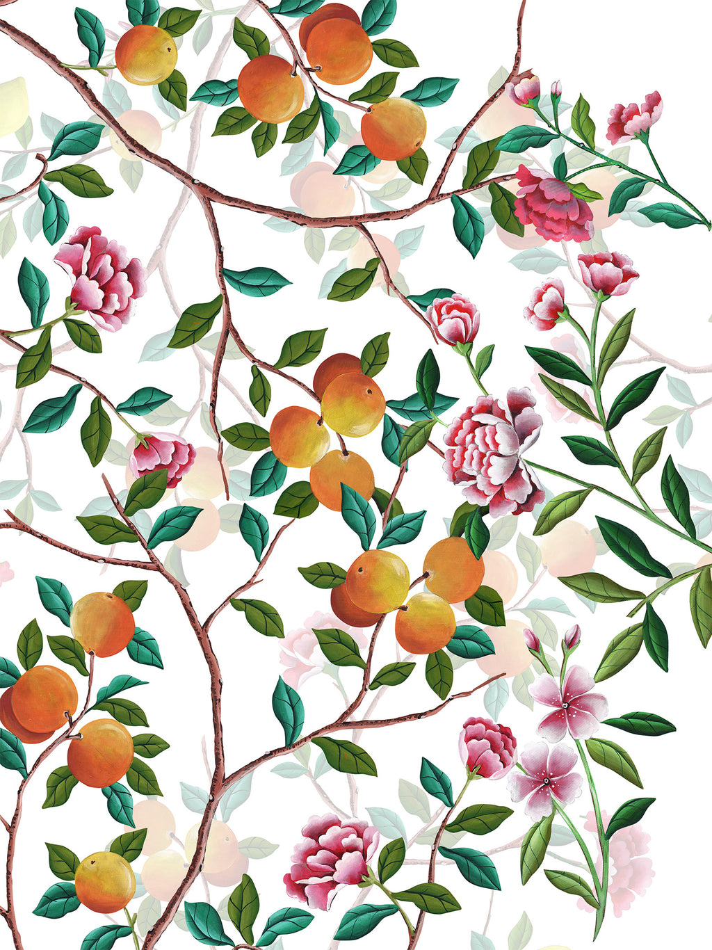 Kitchen Towels Les Agrumes, Premium Quality Linen