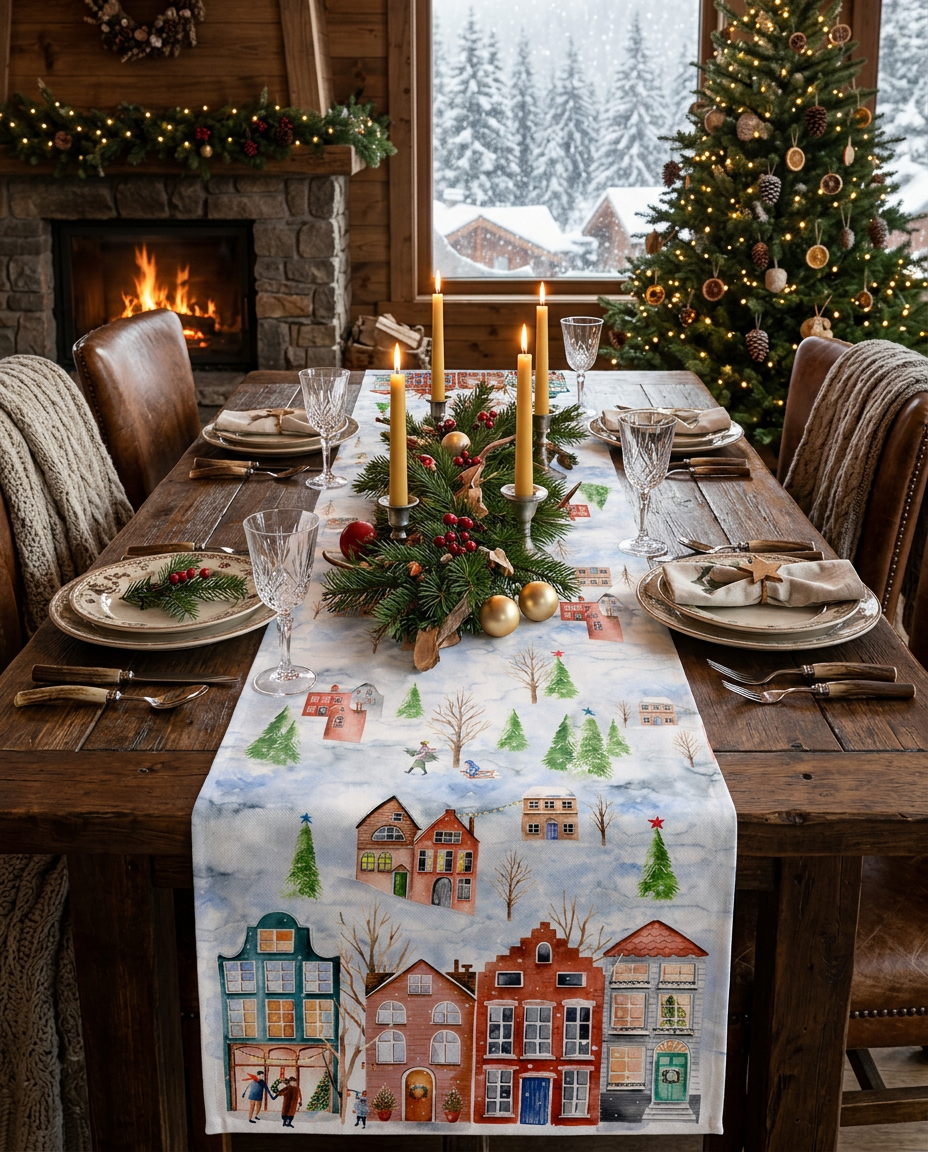 Jolin Runner Mixed Linen