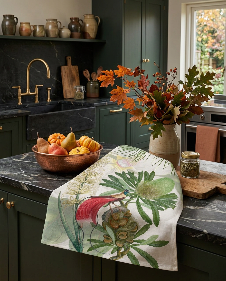 Loma Kitchen Towel Linen