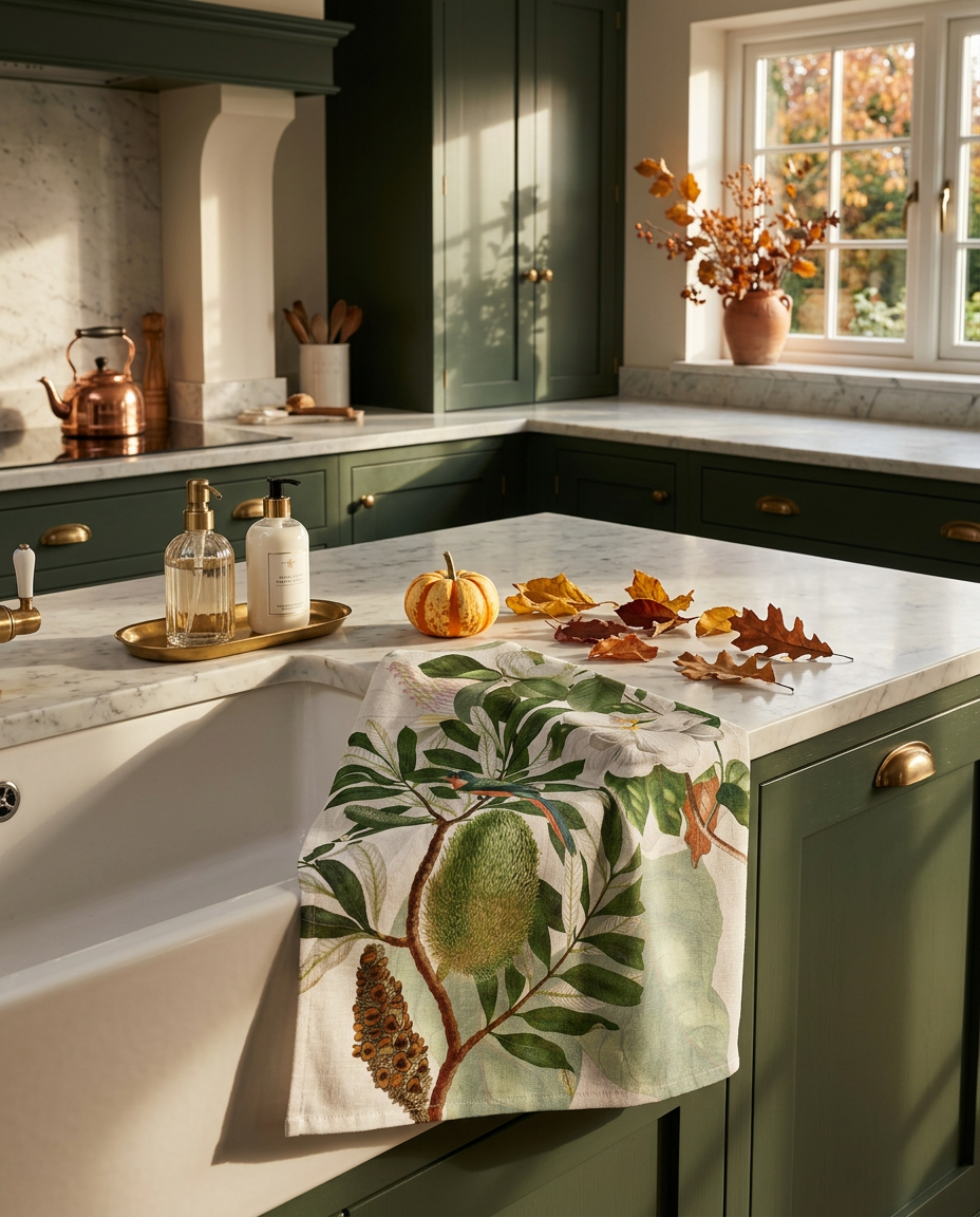 Loma Kitchen Towel Linen