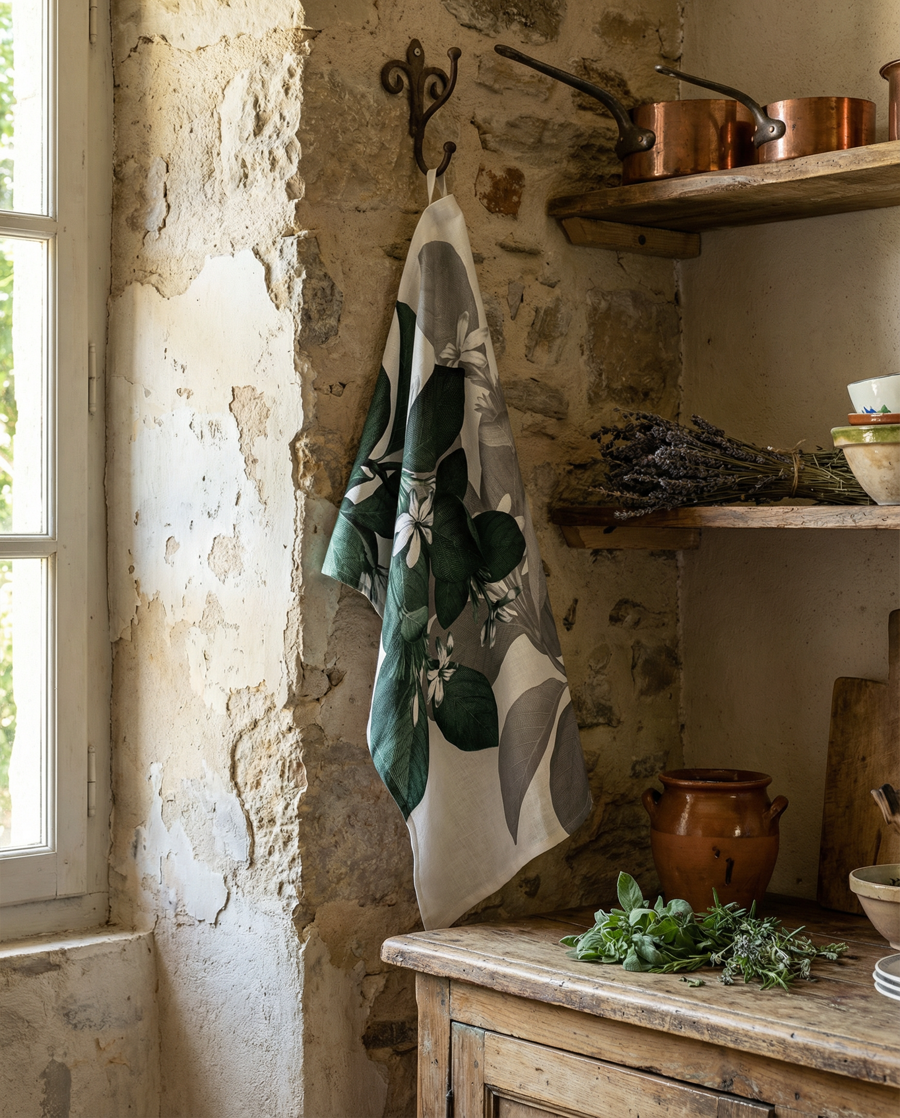 Kitchen Towels «Knighthia», 100% Made in Italy