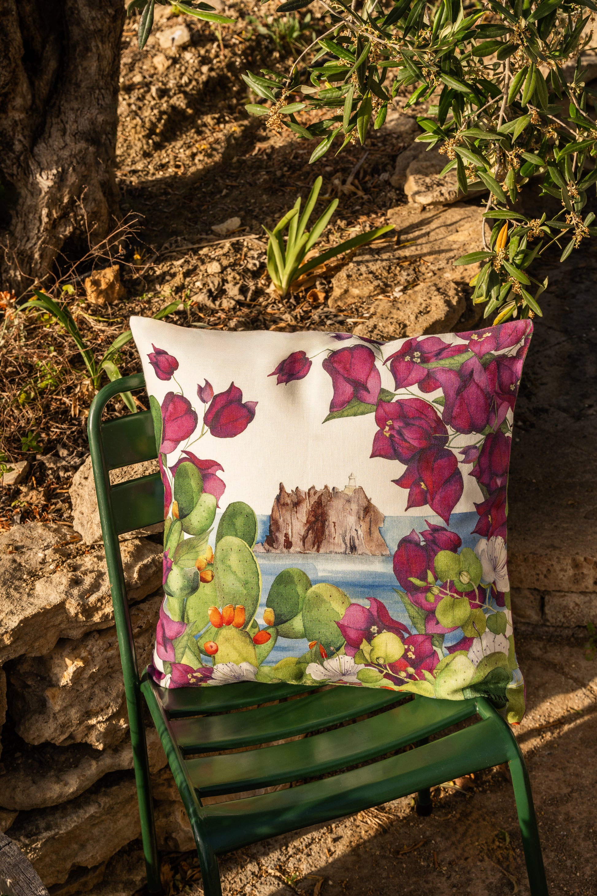 Cushion Lipari, 100% Made in Italy
