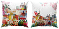 Linen Cushion La Riviera, 100% Made in Italy
