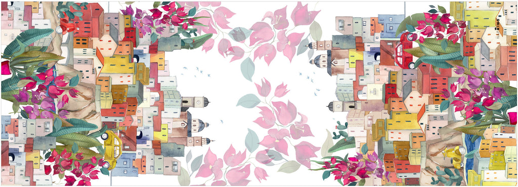 Pure Linen Runner La Riviera 100% Made in Italy