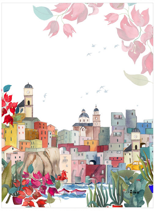 Kitchen Towels La Riviera 100% Made in Italy