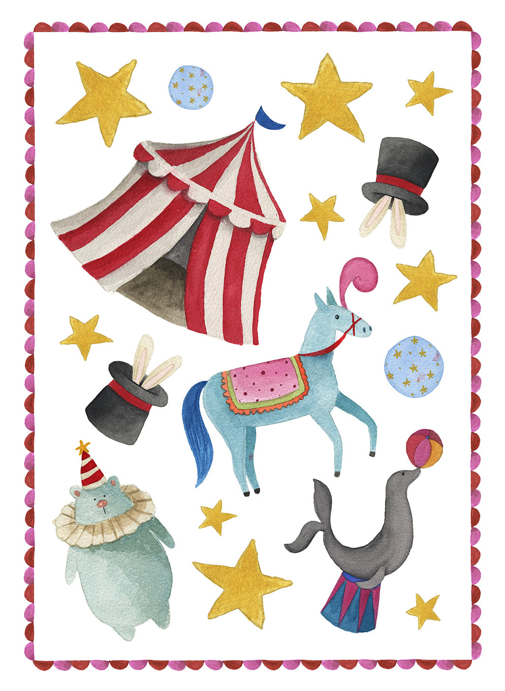 Le Cirque Kitchen Towels Pure Linen