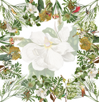 Loma Tablecloth Linen 220x220 cm by The Napking