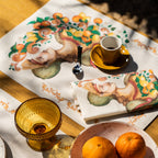Set of 4 Placemats «Medoro» Linen 100% Made in Italy - The Napking