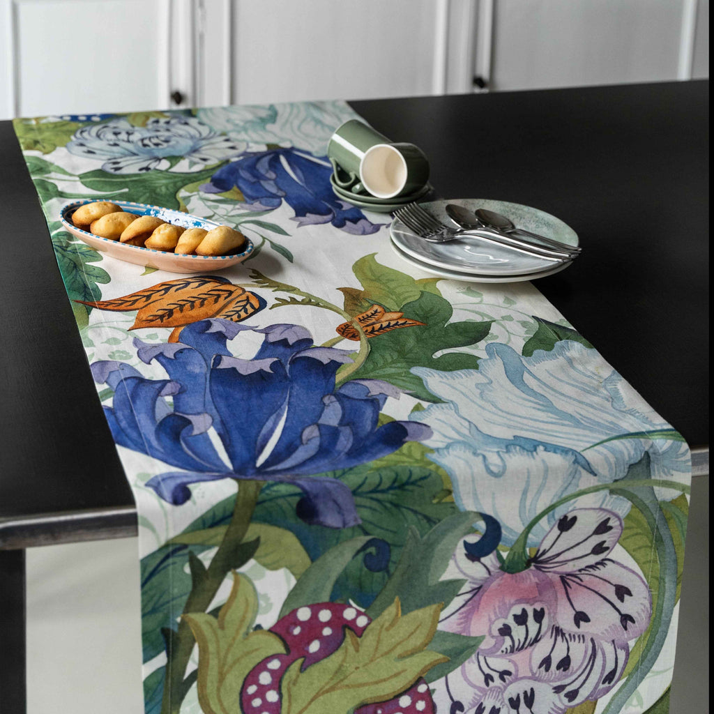 Premium Linen Runner «Morris» 100% Made in Italy