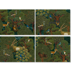 Madikwe set of 4 placemats in premium linen by The Napking