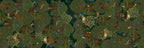 Madikwe Runner Premium Linen with safari-inspired print, 50x150 cm