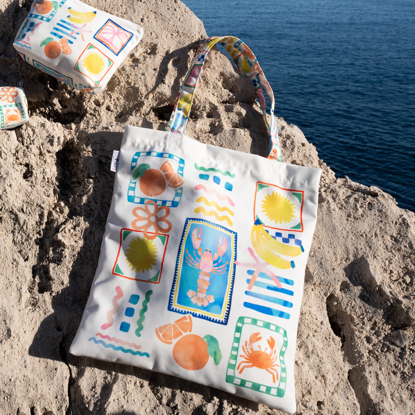 Totebag Marina Pop, 100% Made in Italy
