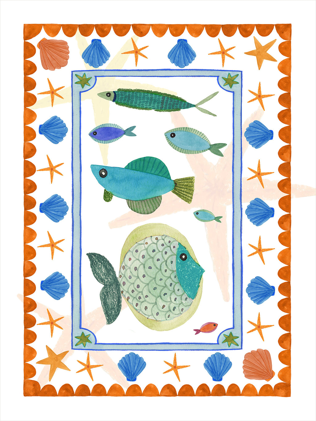 Kitchen Towels Marinella 100% Made in Italy