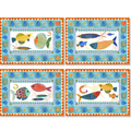 Set di 4 tovagliette in raso Marinella 100% Made in Italy