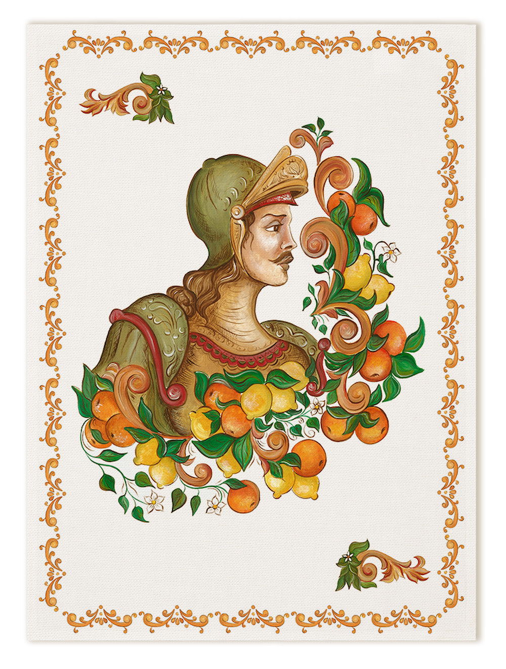 Kitchen Towels «Medoro», 100% Made in Italy