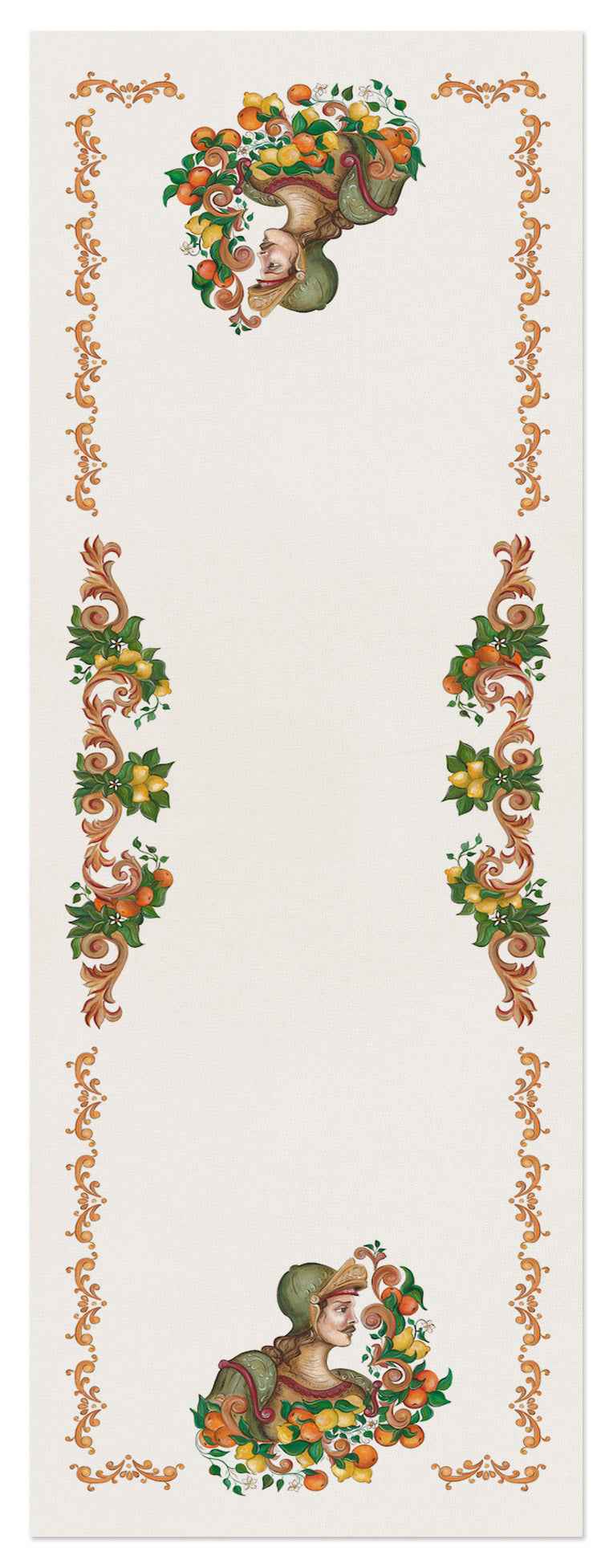 Linen Runner «Medoro» 100% Made in Italy