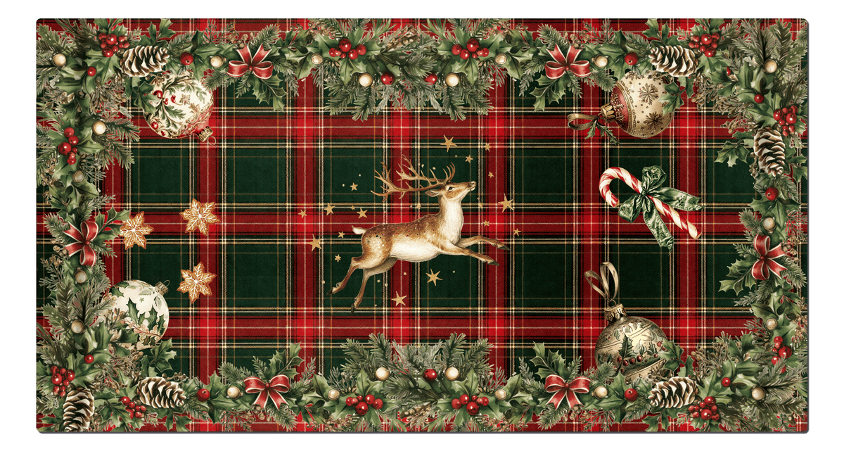 Merry Moments Rectangular Tray