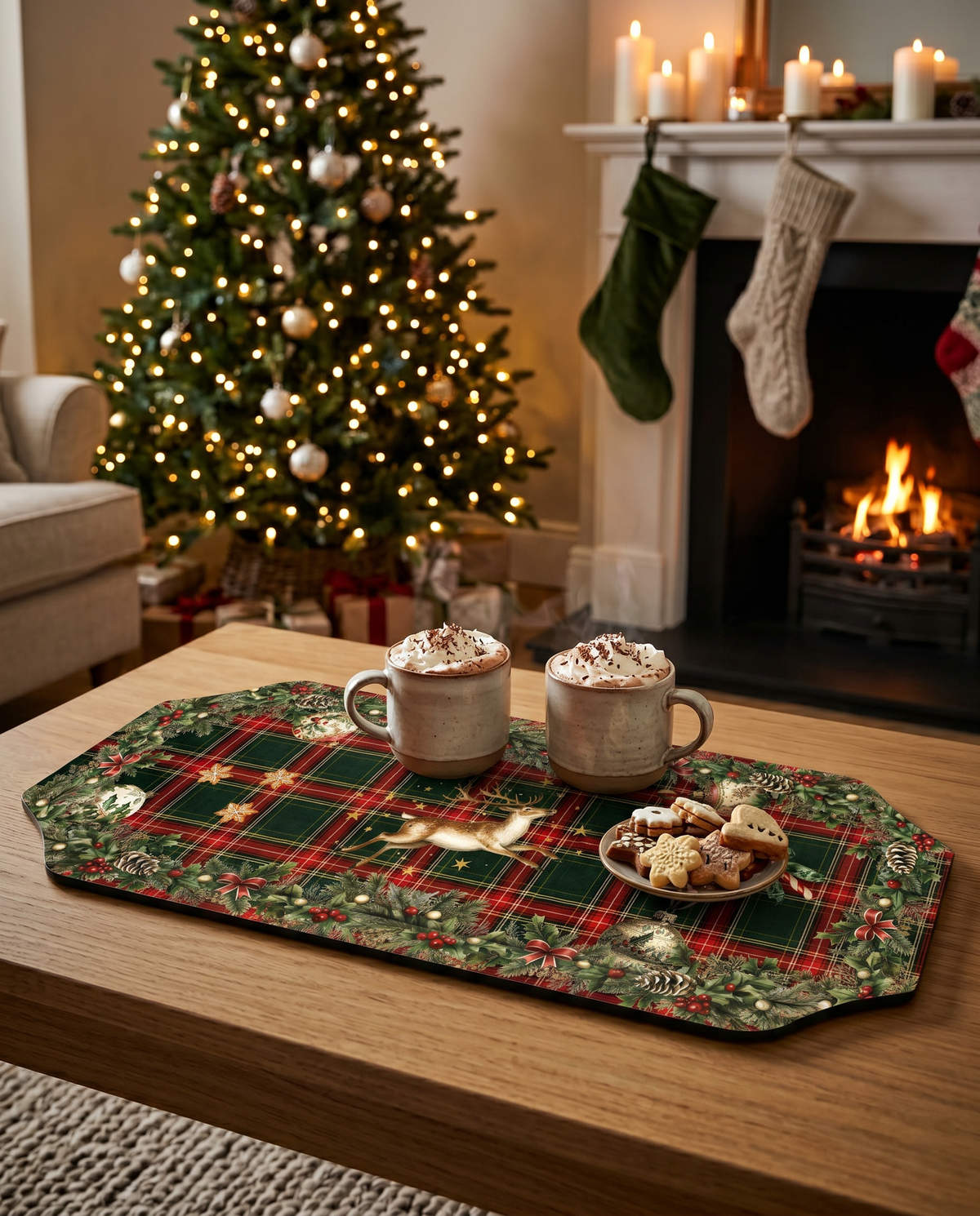 Merry Moments Octa Tray