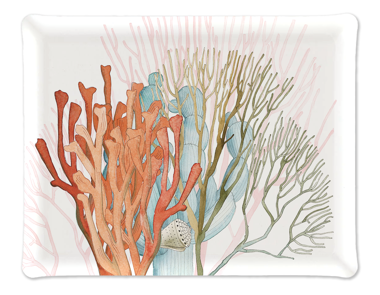 Tray «Corals», 100% Made in Italy - The Napking