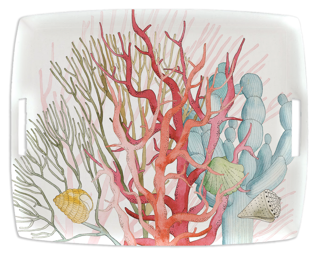 Tray «Corals», 100% Made in Italy - The Napking