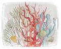 Tray «Corals», 100% Made in Italy - The Napking