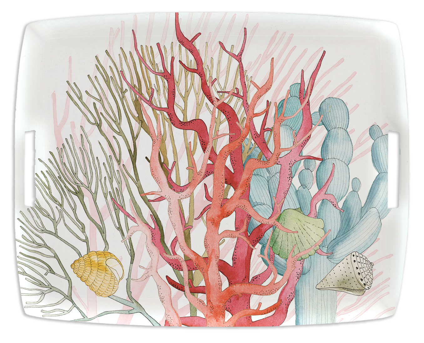 Tray «Corals», 100% Made in Italy - The Napking